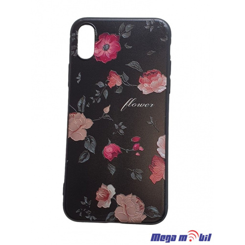 Futrola iPhone 7/8  flower black