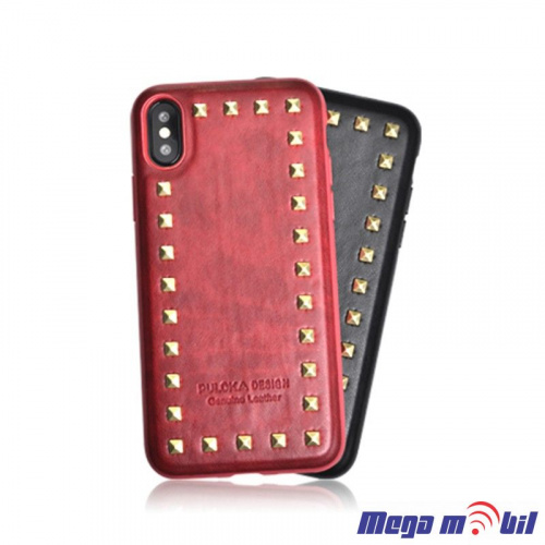 Futrola iPhone X  Puloka Rok 1  red