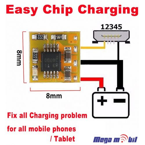 Easy chip charging