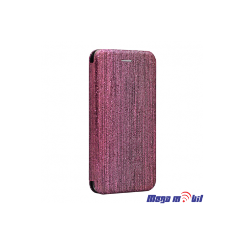 Futrola Huawei P30 Flip Crystal pink