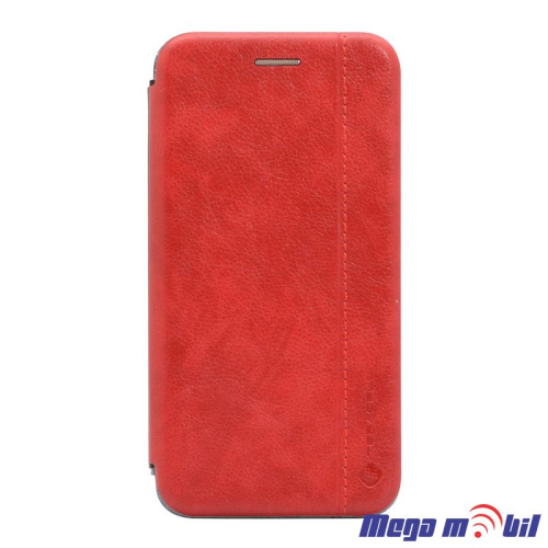 Futrola Huawei Mate 30 Lite Teracell Leather red.