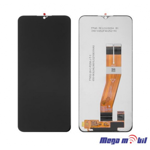 Ekran Samsung A035F/ A03 komplet BEZ Ramka Black full org (small size)