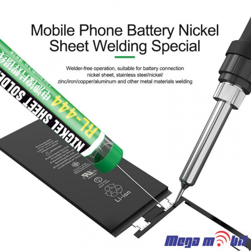 Nickel zica RL-444 za lemenje baterii