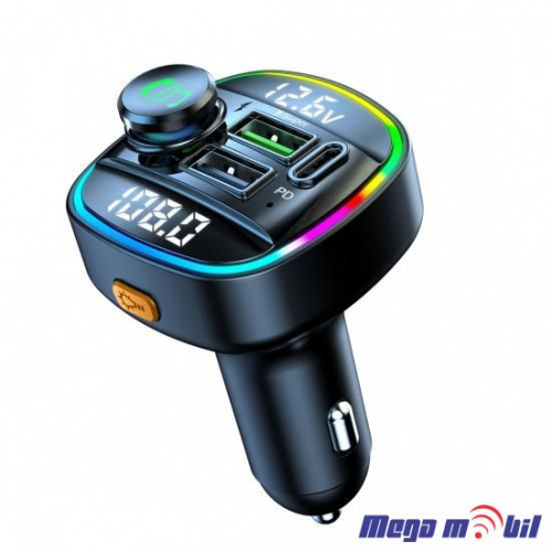 FM transmiter Bluetooth MP3 car charger PD C22
