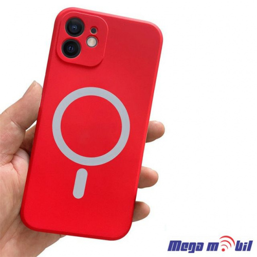 Futrola iPhone 12 Magsafe Color red
