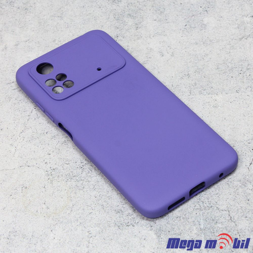 Futrola Xiaomi Poco X4 Pro 5G Pudding MAT purple.