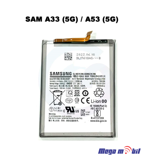 Baterija Samsung A33 5G/ A336B  /A53 /A356B FULL ORG SH