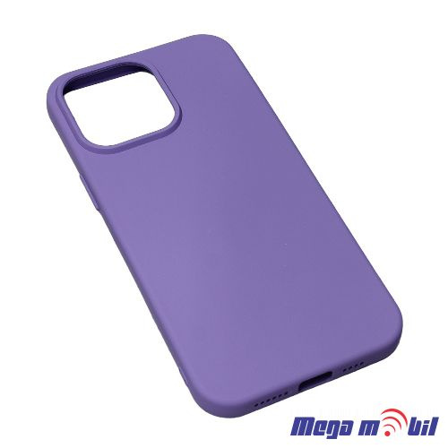 Futrola iPhone 14 Plus Silicon Color purple.