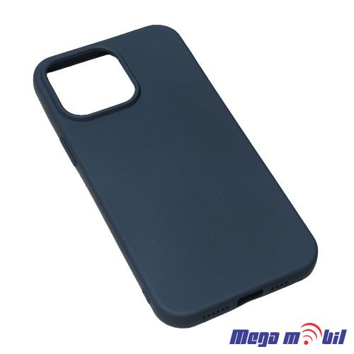 Futrola iPhone 14 Pro Silicon Color dark blue.