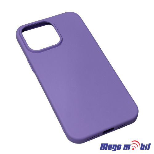 Futrola iPhone 14 Pro Max Silicon Color purple.