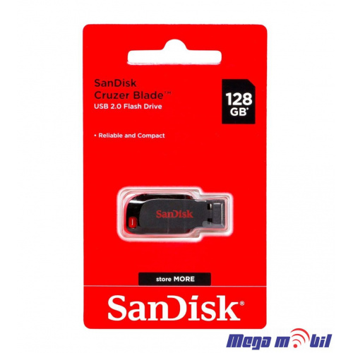 USB Flash Stick 128GB SanDisk class 10