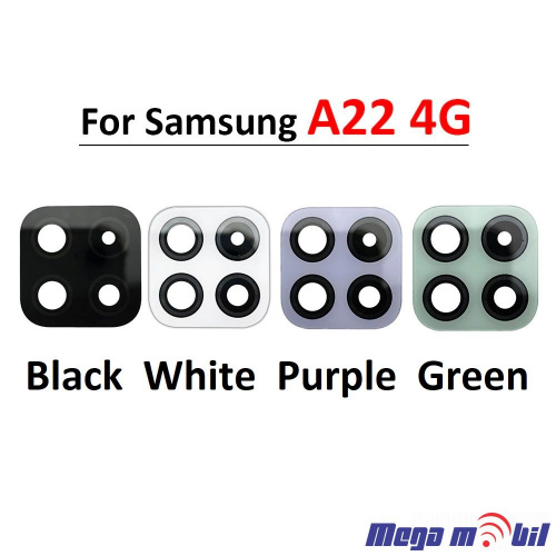 Staklo Samsung A22 4G / A225F za kamera White