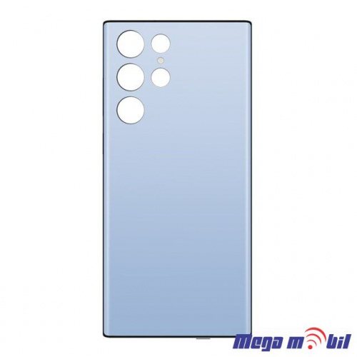 Zadno kapace Samsung S908B/ S22 Ultra sky blue ORI