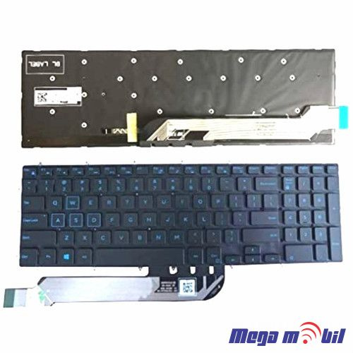 Tastatura za laptop Dell Inspirion 5567/ 7566/ 7567 with backlight blue