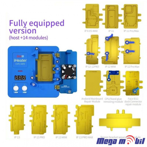 Predgreenje Seprator za maticna ploca JC Aixun iHeater Pro iPhone X-15 Pro Max