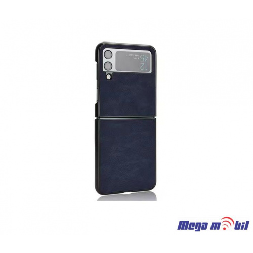 Futrola Samsung Galaxy Z Flip 4 Aline Leather blue (predna i zadna)