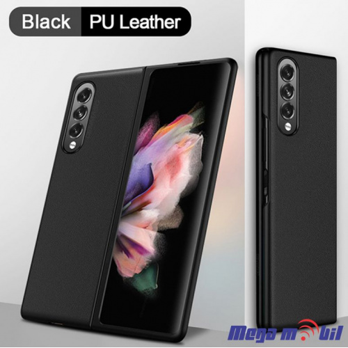 Futrola Samsung Galaxy Z Fold 4 Aline Leather black (predna i zadna)