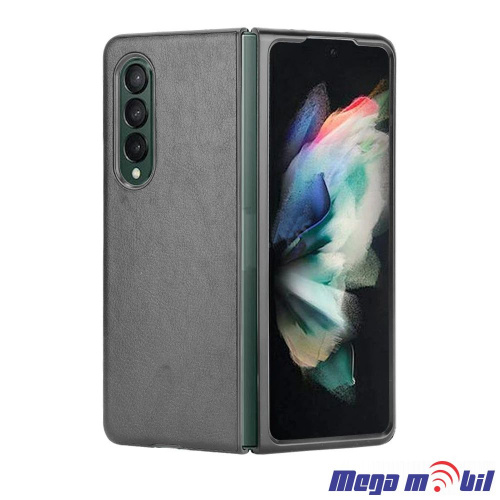 Futrola Samsung Galaxy Z Fold 4 Leather gray (predna i zadna)