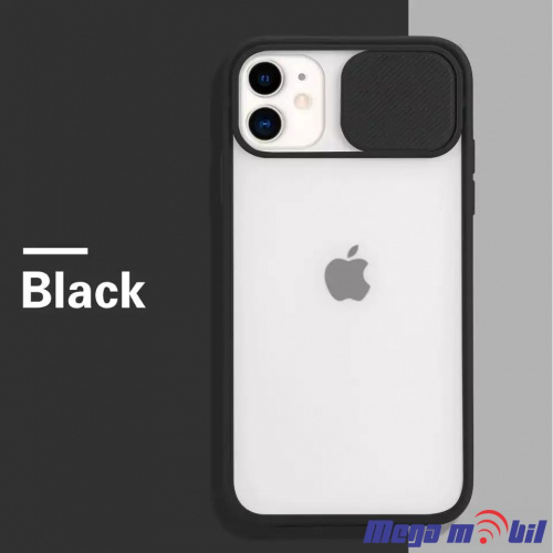 Futrola iPhone 11 TPU Acrylic slide black