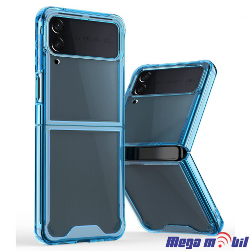 Futrola Samsung Galaxy Z Flip 4 transparent/blue (predna i zadna)