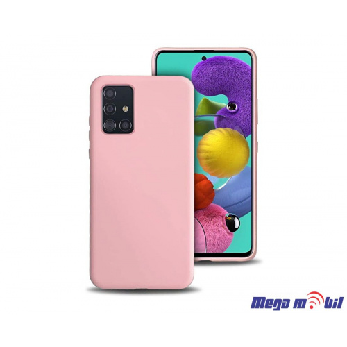 Futrola Samsung A71/715F Silicon color pink