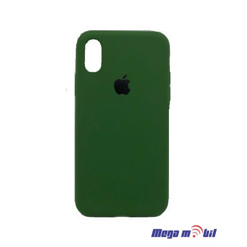 Futrola iPhone X Silicon original Color army