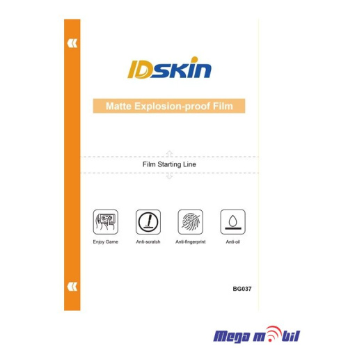 Hidrogel screen protector IDskin TPU Matte 18 x 12 cm 50kom