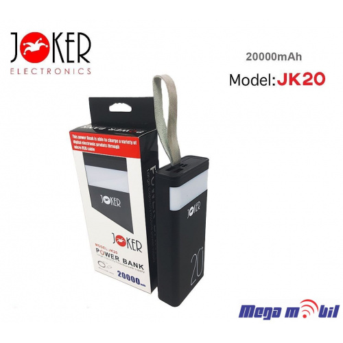 Baterija eksterna 20000mAh JOKER JK20 black