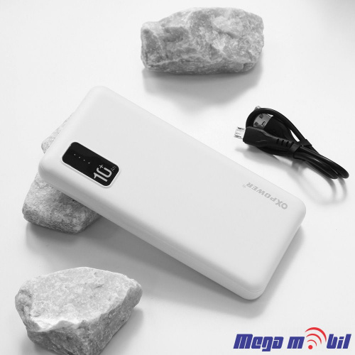 Baterija eksterna 10000mAh Ox Power PW10 white.