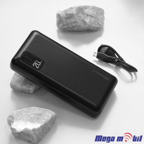 Baterija eksterna 20000mAh Ox Power PW20 black