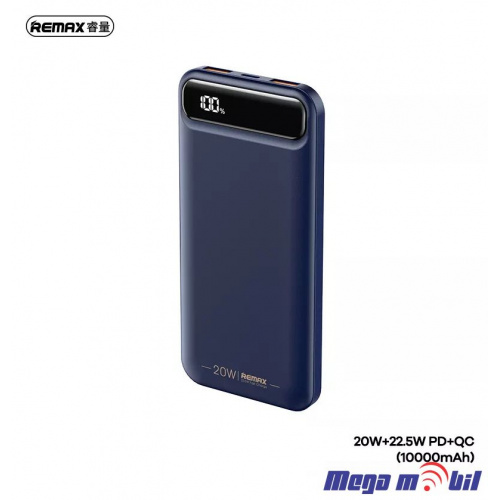 Baterija eksterna 10000mAh REMAX Bole RPP-520 FAST+PD blue