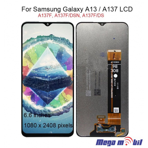 Ekran Samsung A137F/ A13 4G/ M336B black full org