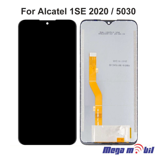 Ekran Alcatel 1SE 2020/ 5030 komplet black 