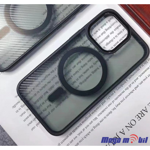 Futrola iPhone 12 Pro Max Magsafe Carbon Acrylic black