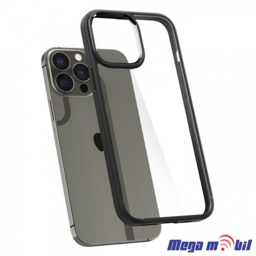 Futrola iPhone 12/ 12 Pro Spigen Ultra Hybrid transparent black