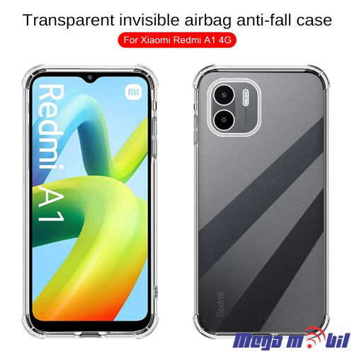 Futrola Xiaomi Redmi A1 Ice Cube transparent