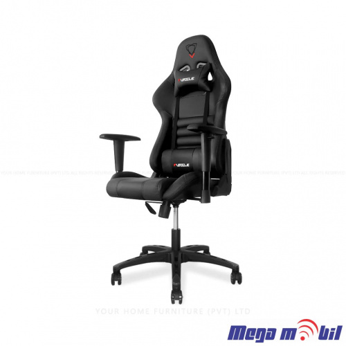 Gaming chair Furgle full black