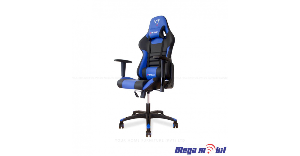 Gaming chair Furgle blue / black Megamobil