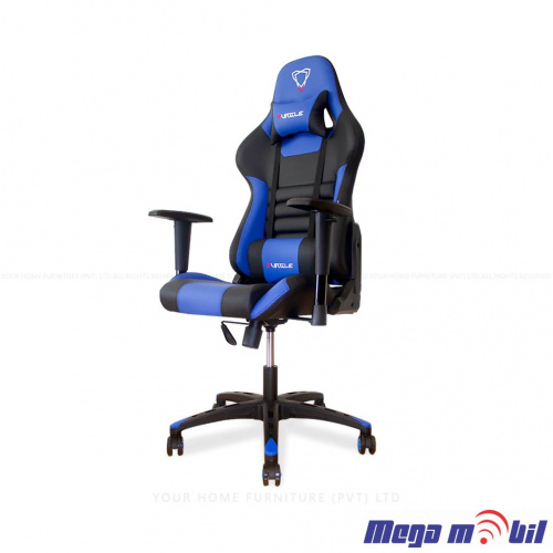Gaming chair Furgle blue / black