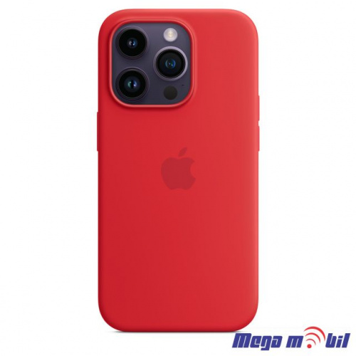 Futrola iPhone 14 Max  Silicon Original red
