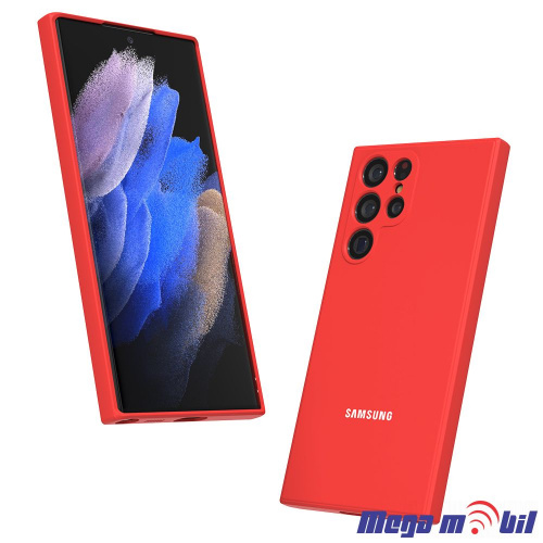 Futrola Samsung S22 Ultra 5G Silicon Original red