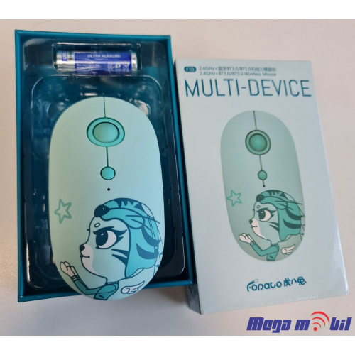 Gluvce Wireless + Bluetooth F10 blue