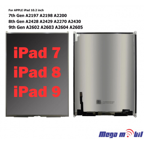 Ekran iPad 7 A2197/ iPad 8 A2428/ iPad 9 A2602 10.2"