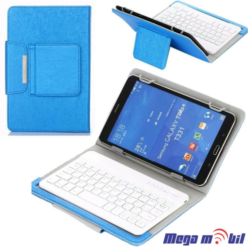 Futrola Tablet Univerzalna so Bluetooth tastatura 8" blue