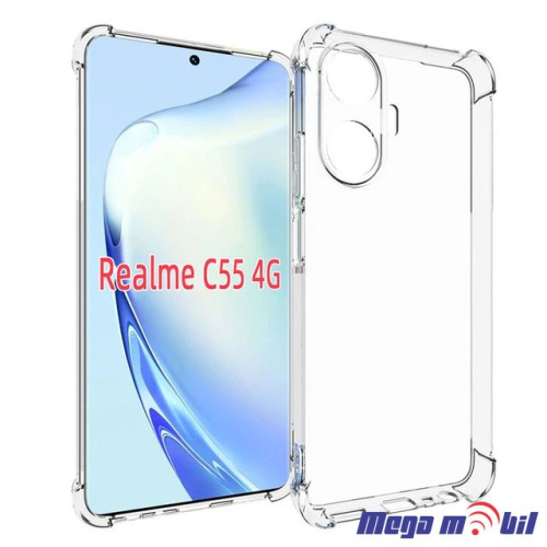 Futrola Realme C55 Ice Cube transparent