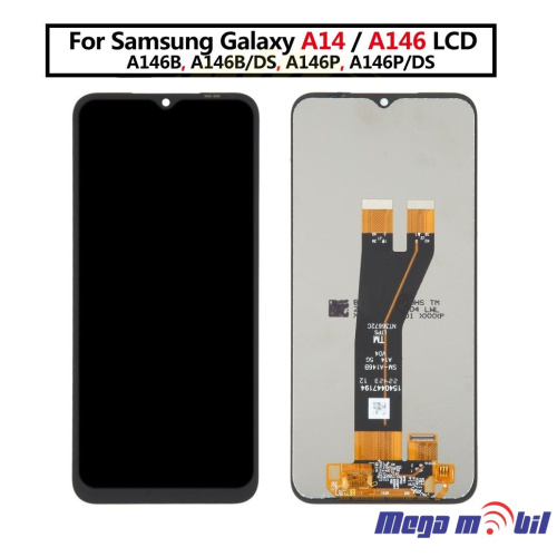 Ekran Samsung A146B/ A14 5G black full org