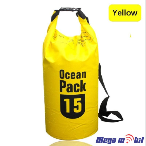 Torba Vodootporna 15L yellow