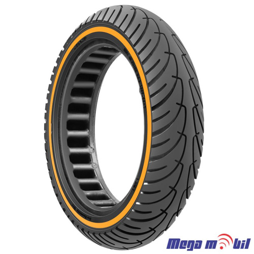 Polna guma za trotinet 10x2.125 za Ninebot F serija LINE Yellow