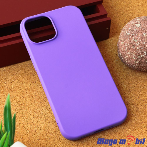 Futrola iPhone 15 Pudding MAT purple.