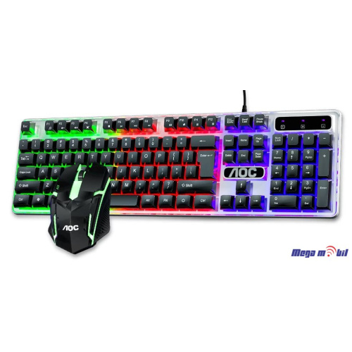 Tastatura za kompjuter AOC KM100 USB Combo